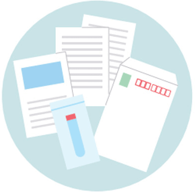 検査キットお渡し